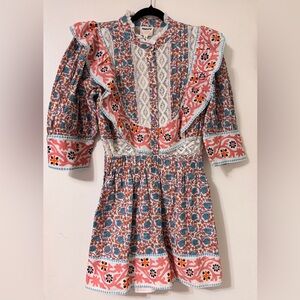 Place Nationale Flounce Trim Romper